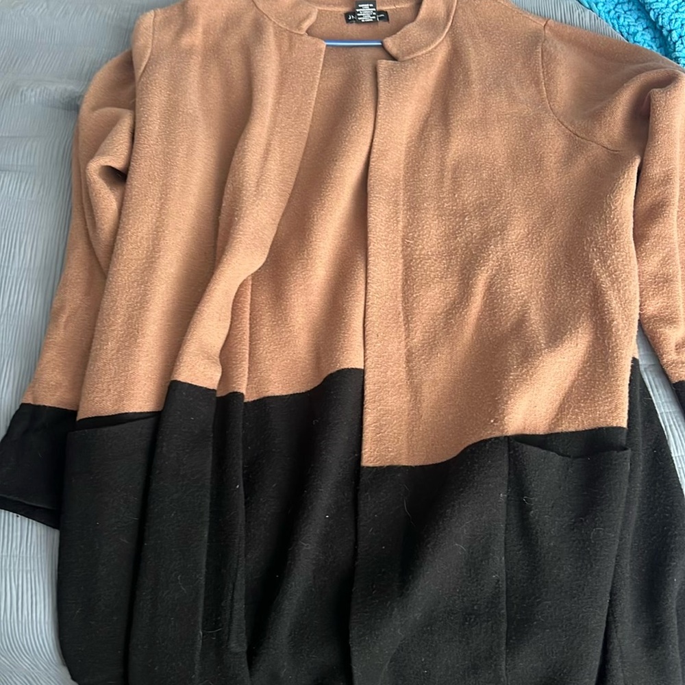 JYN sweater, Tan and Black